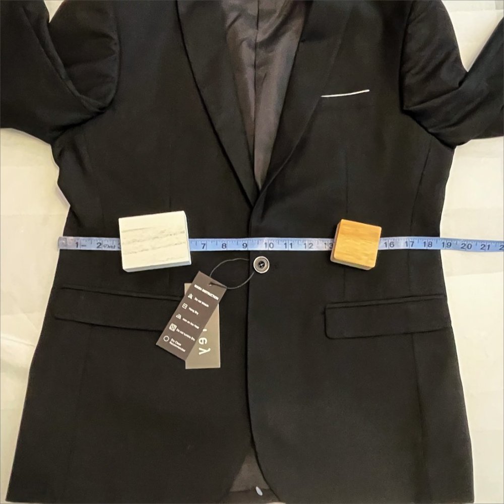 NWT Jearey Men's Slim Fit One Button Blazer - Picture 14 of 16